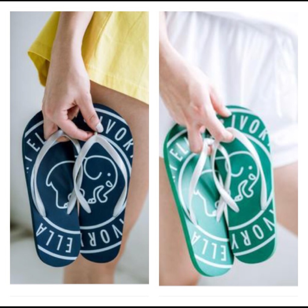 Super cute Ivory Ella Flip-Flops. Brand new!